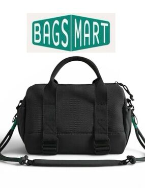 Bagsmart Reiki 5.5L Mesh Mini Duffle Tote Bag in Black